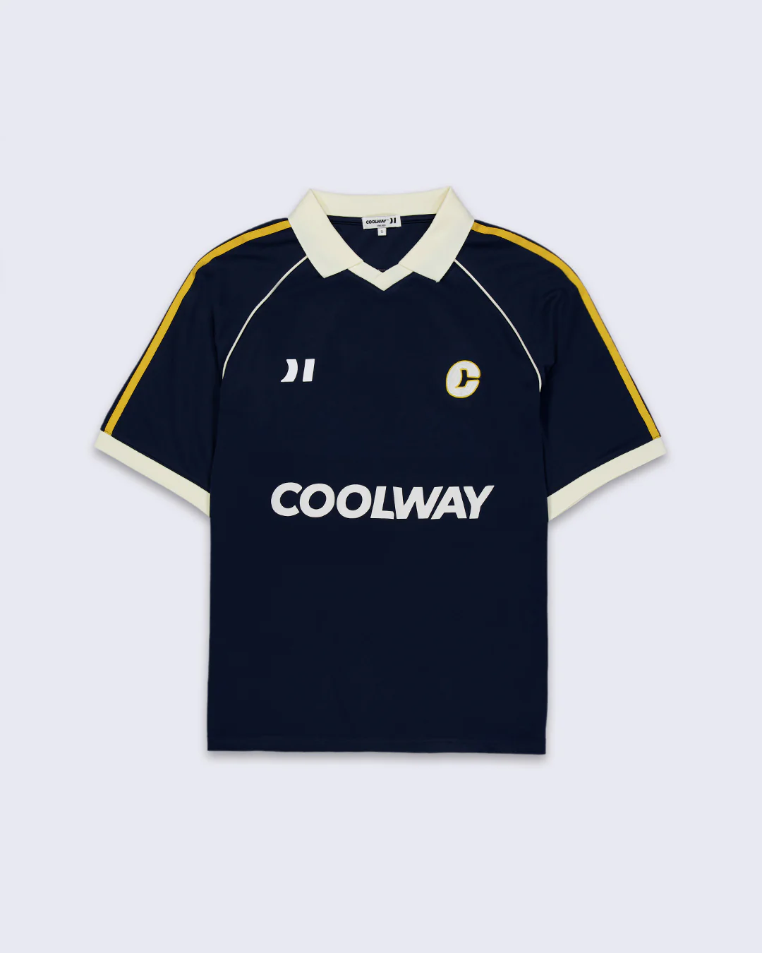 Navy Ink Football Tee - Image 3