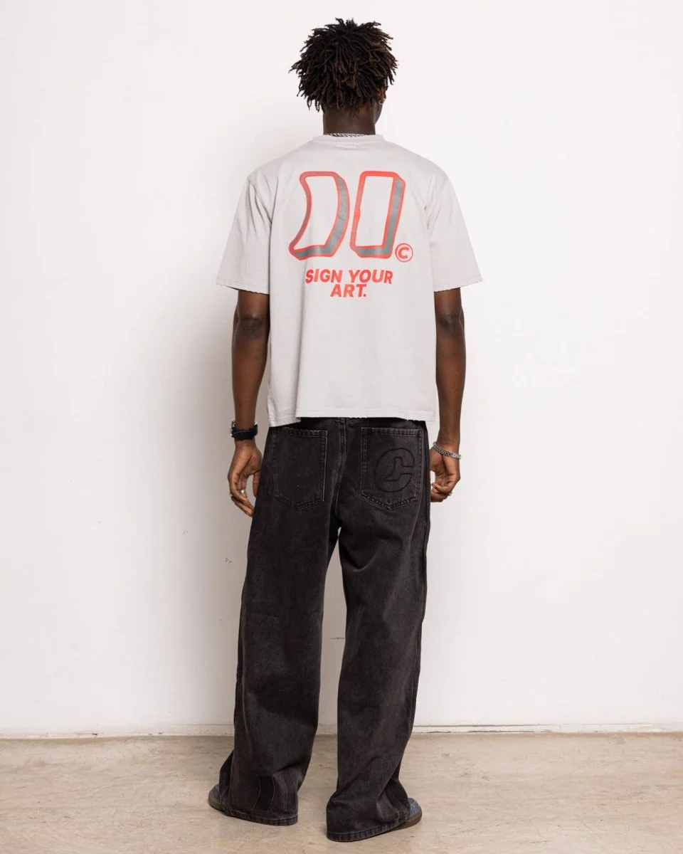 Iconic Grey T-Shirt - Image 2